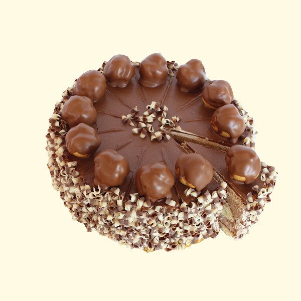 Торта Еклерова с шоколад